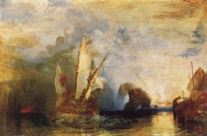 Joseph Mallord William Turner Uysses Deriding Polyphemus